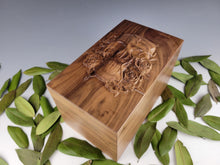 Load image into Gallery viewer, Skull and Roses Cremation Urn