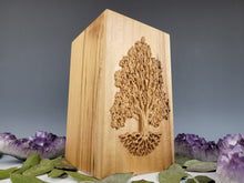 Load image into Gallery viewer, Tree of Life Myrtlewood Urn
