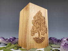 Load image into Gallery viewer, Tree of Life Myrtlewood Urn