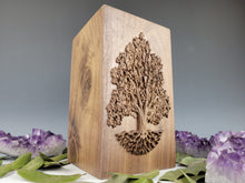 Load image into Gallery viewer, Tree of Life Walnut Urn