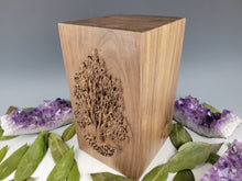 Load image into Gallery viewer, Tree of Life Walnut Urn