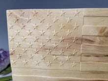 Load image into Gallery viewer, Patriotic Myrtlewood Urn