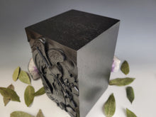 Load image into Gallery viewer, Midnight Black Angel of Death Cremation Urn