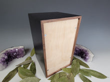 Load image into Gallery viewer, Midnight Black Skull and Roses Cremation Urn