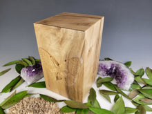 Load image into Gallery viewer, Butterfly Skull Cremation Urn