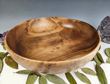 Load image into Gallery viewer, Myrtlewood Party Salad Bowl