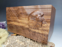 Load image into Gallery viewer, Patriotic Walnut Urn