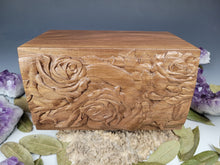 Load image into Gallery viewer, Walnut Roses Urn