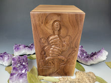 Load image into Gallery viewer, Crusader Walnut Urn