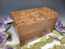 Load image into Gallery viewer, Walnut Roses Urn
