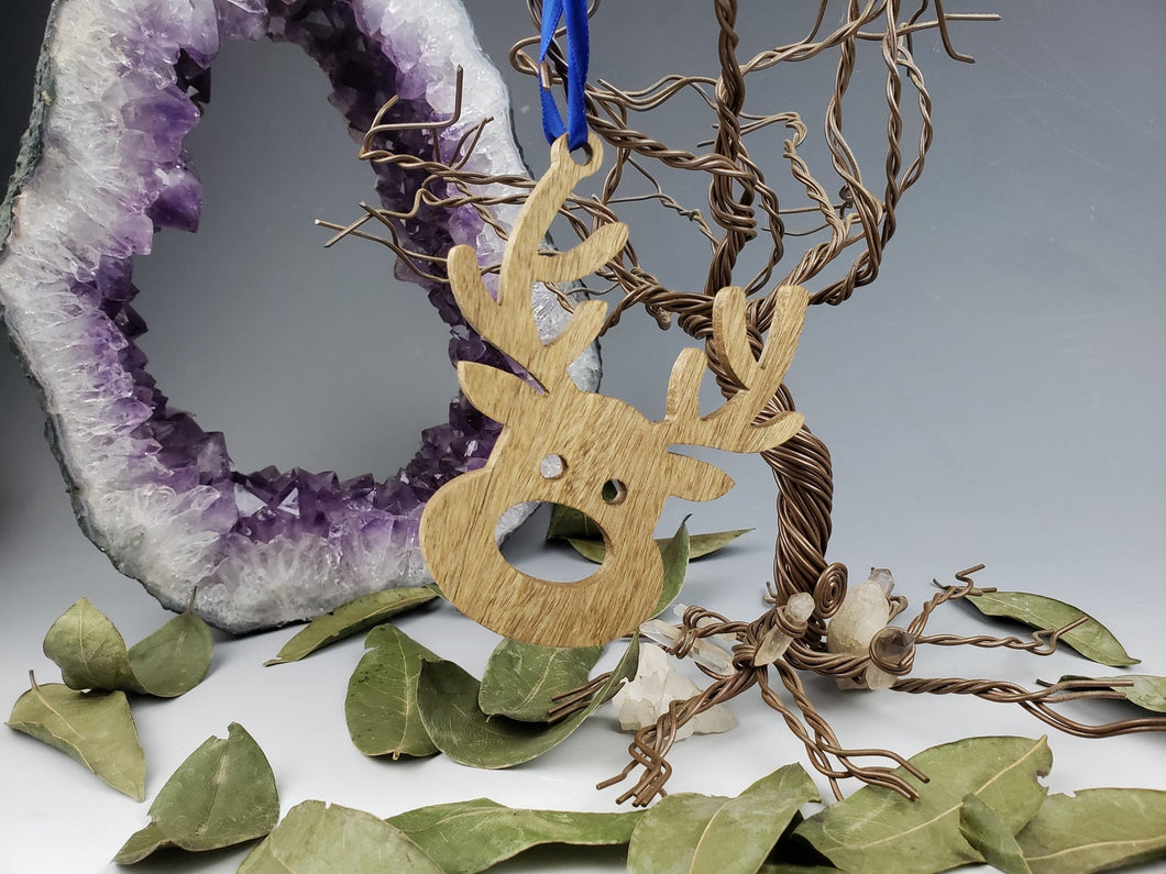 Reindeer ornament myrtlewood