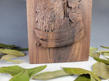 Load image into Gallery viewer, Veteran With Eagle Walnut Urn
